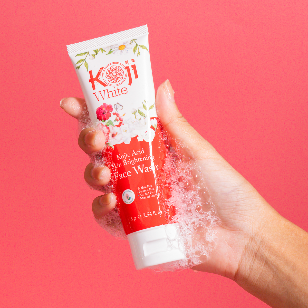 Nettoyant visage clarifiant à l'acide kojique