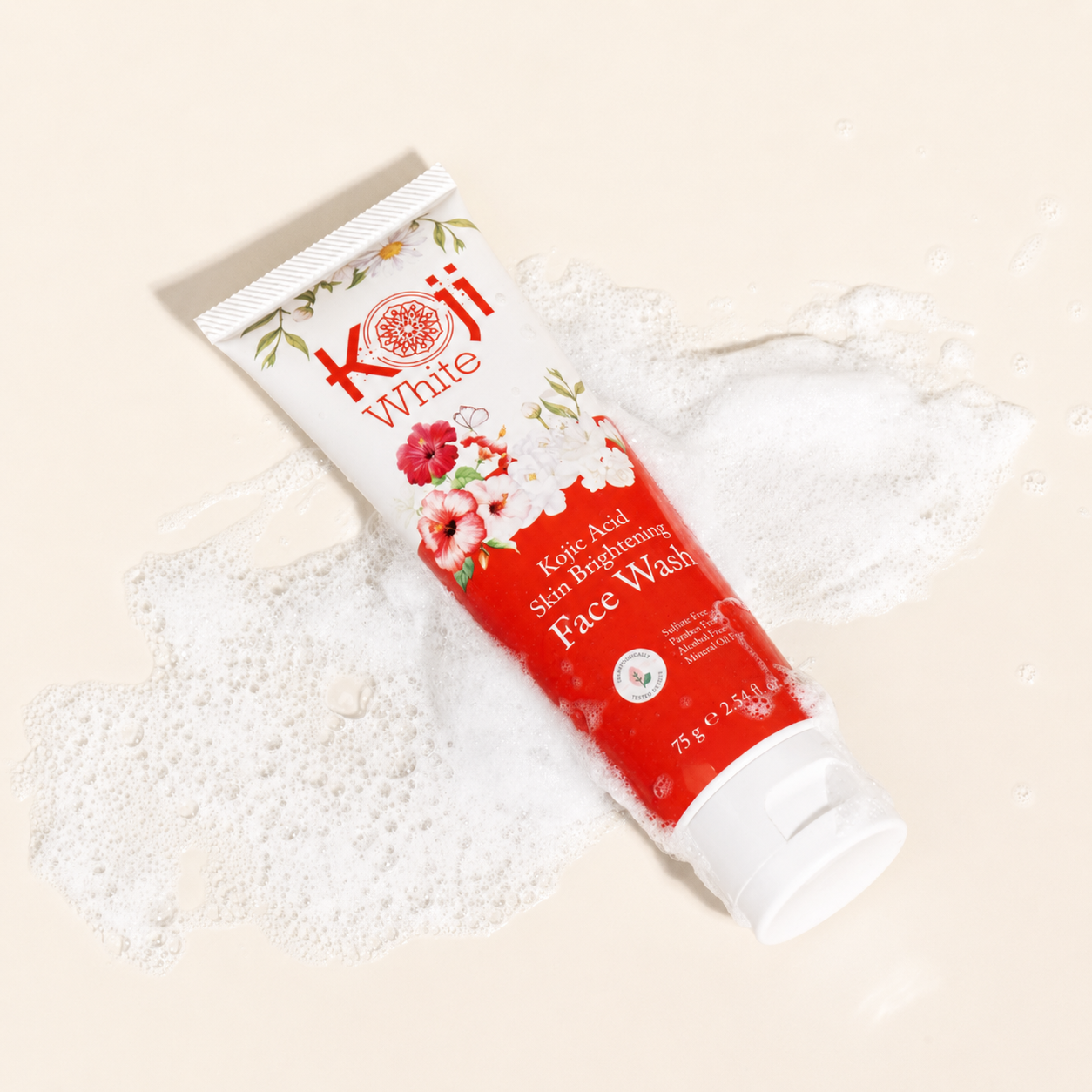 Nettoyant visage clarifiant à l'acide kojique