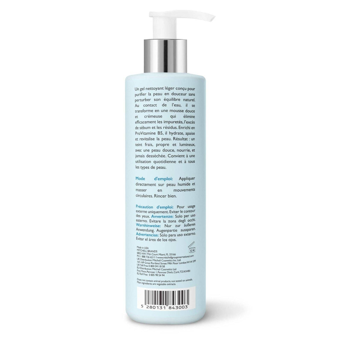 Nettoyant quotidien à la provitamine B5 236 ml