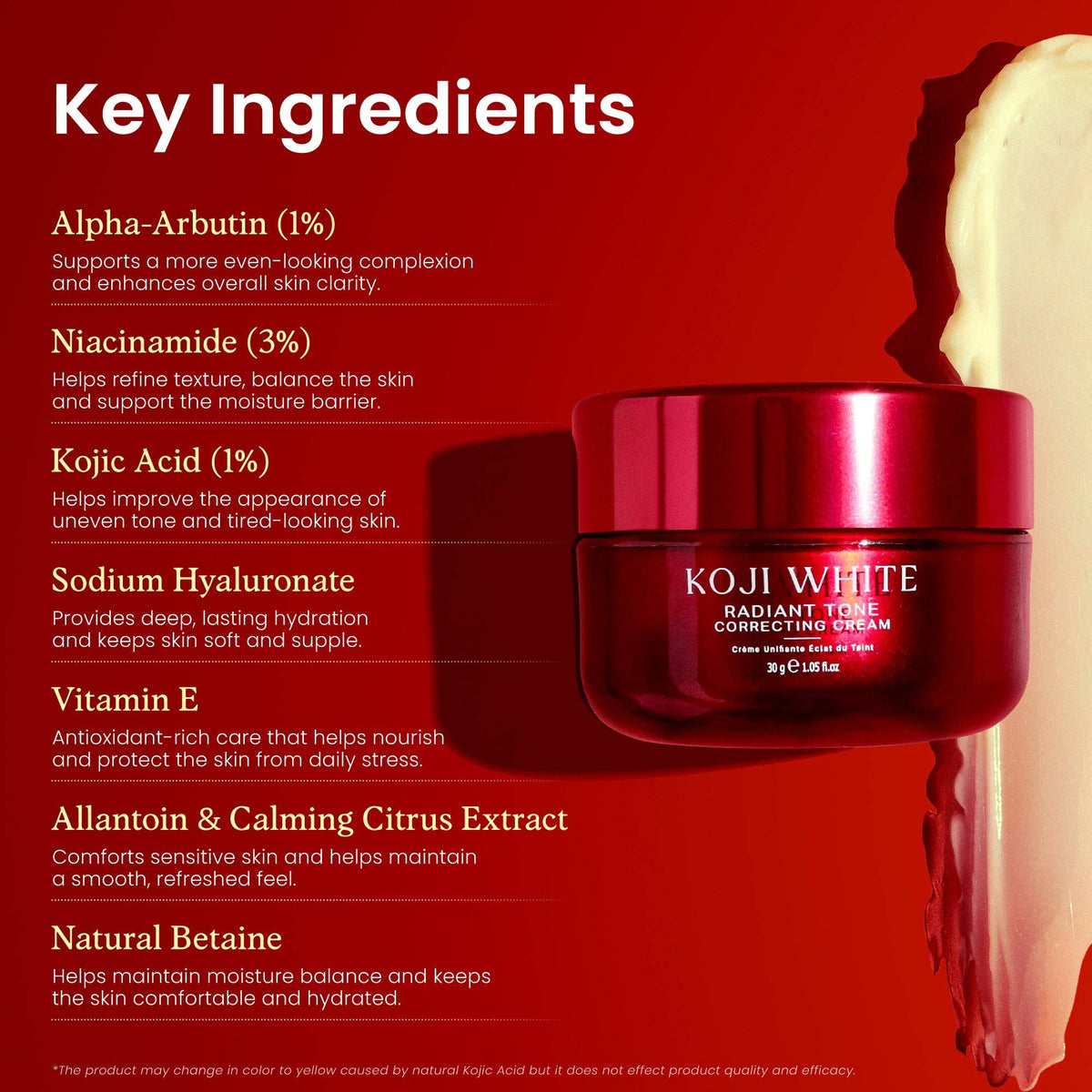 Crème éclat visage