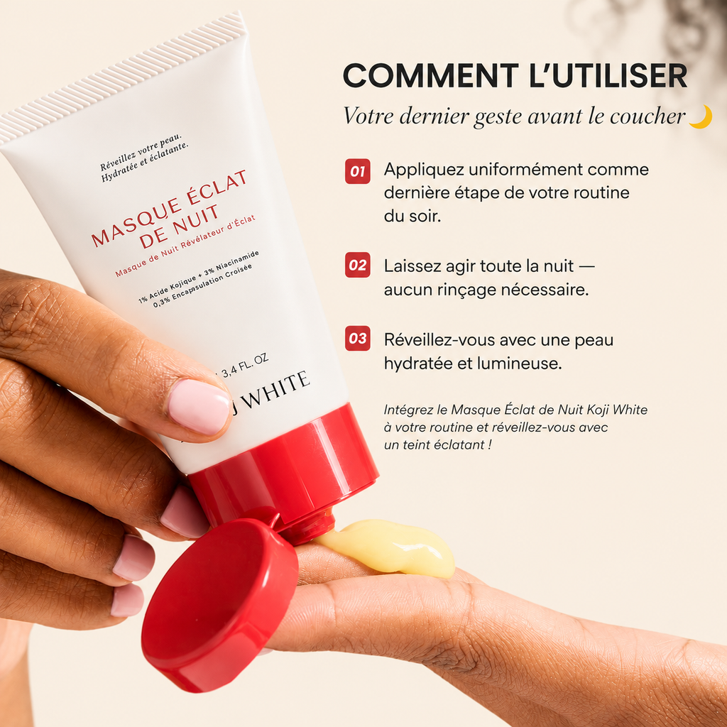 Crème de nuit illuminatrice