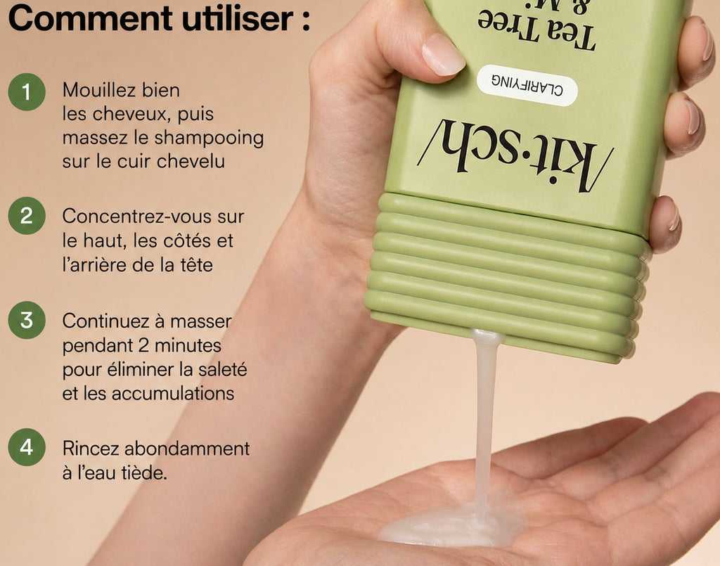 Shampooing Clarifiant Arbre à Thé & Menthe