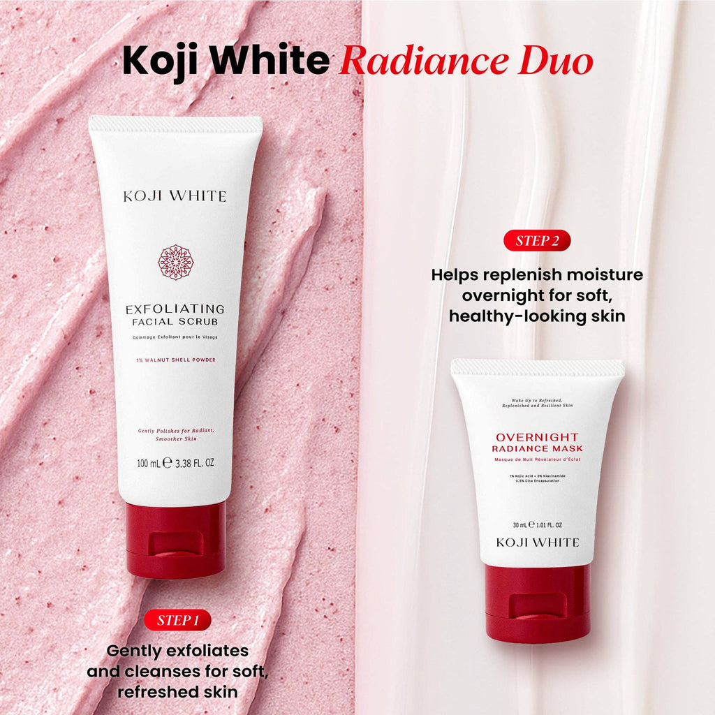 Gommage facial exfoliant illuminateur