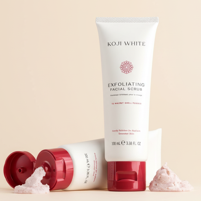 Gommage facial exfoliant illuminateur