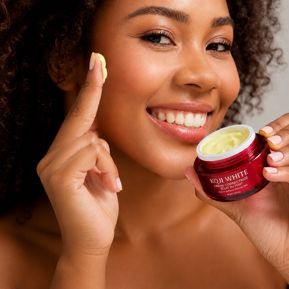 Crème éclat, correctrice de teint