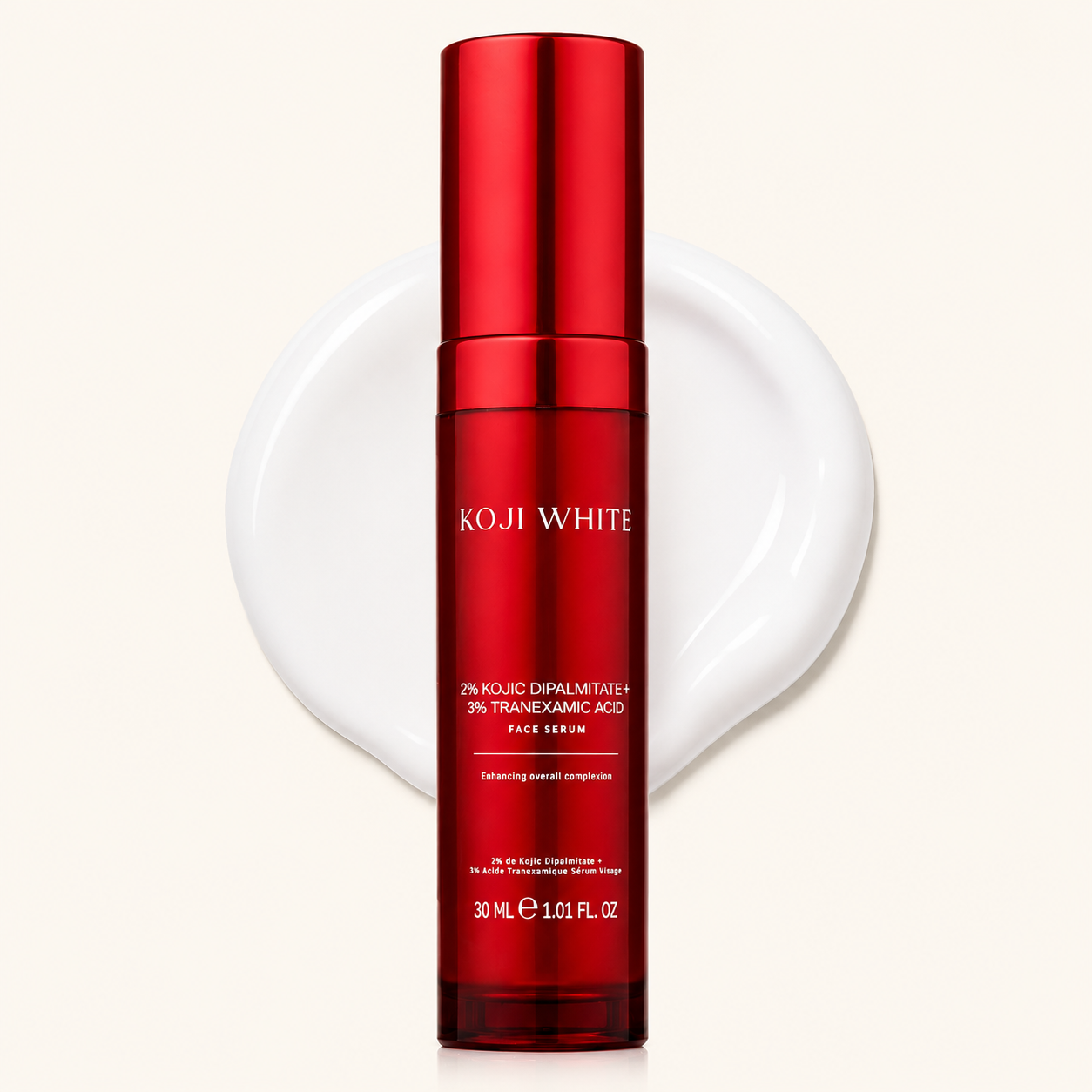 Sérum à l'acide kojique et à l'acide tranexamique