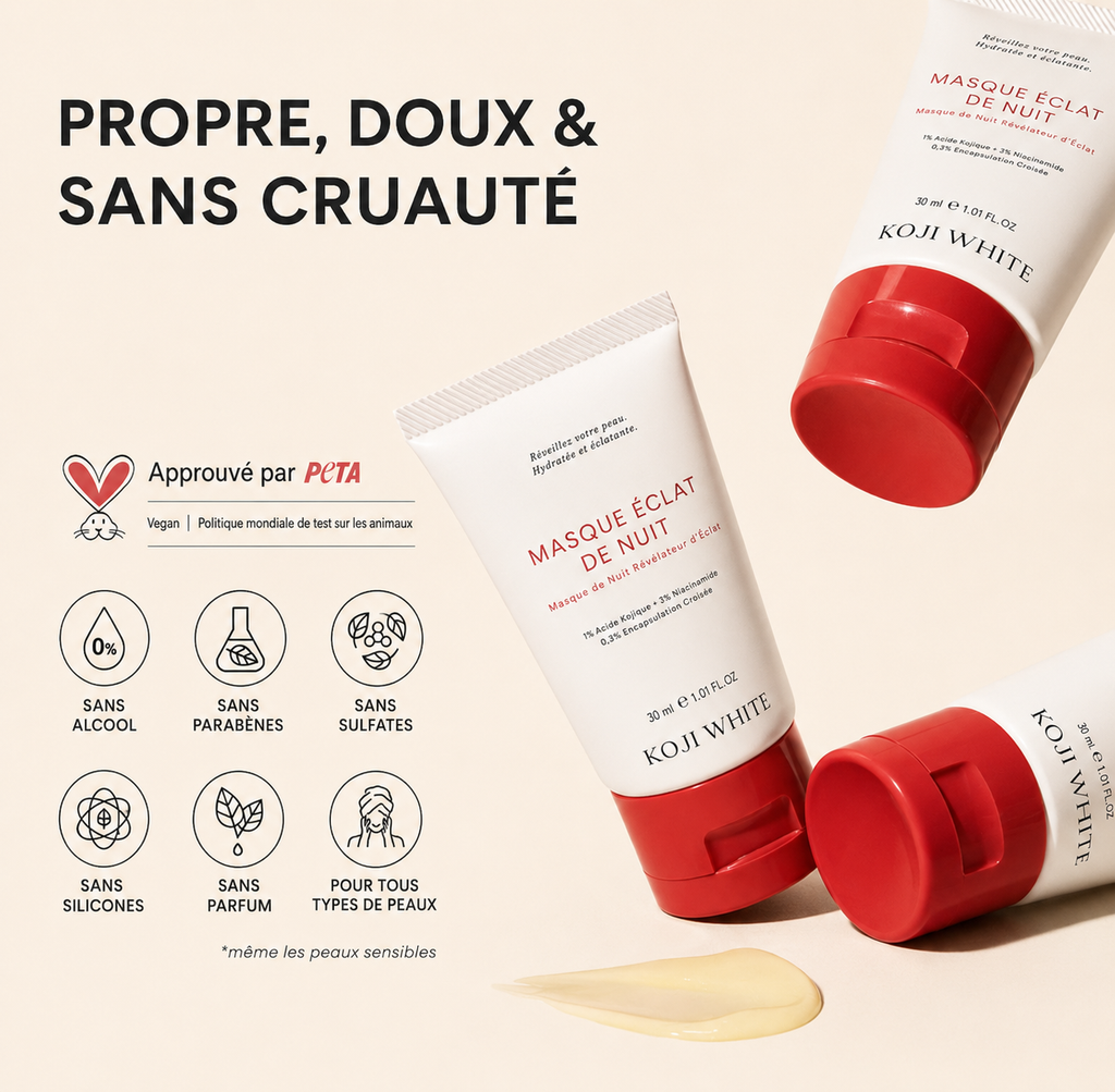 Crème de nuit illuminatrice