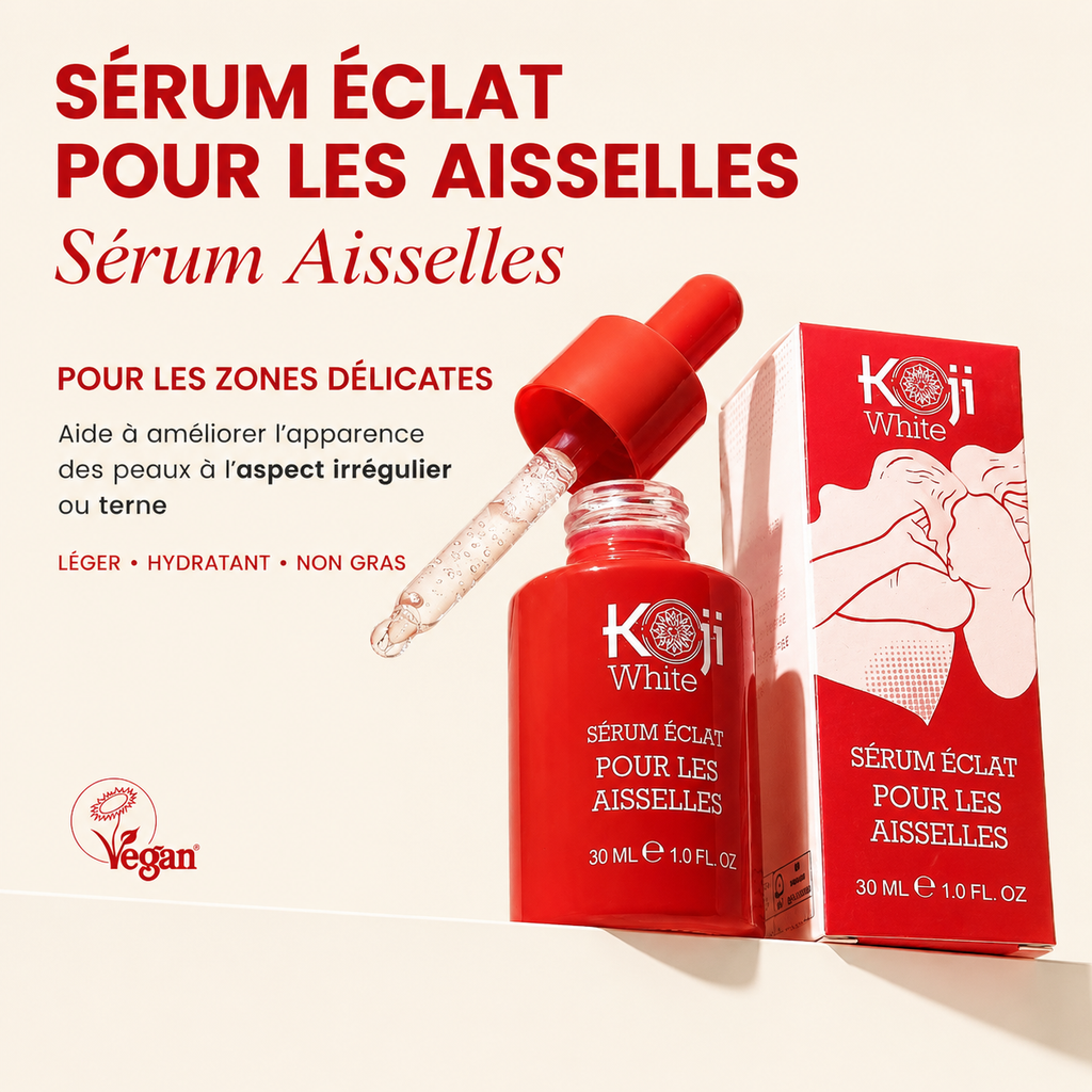 Sérum unificateur de teint pour les aisselles