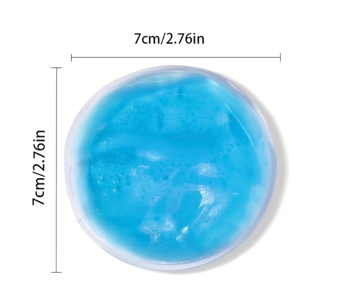 Patchs de gel rafraîchissants pour le contour des yeux – Réutilisable
