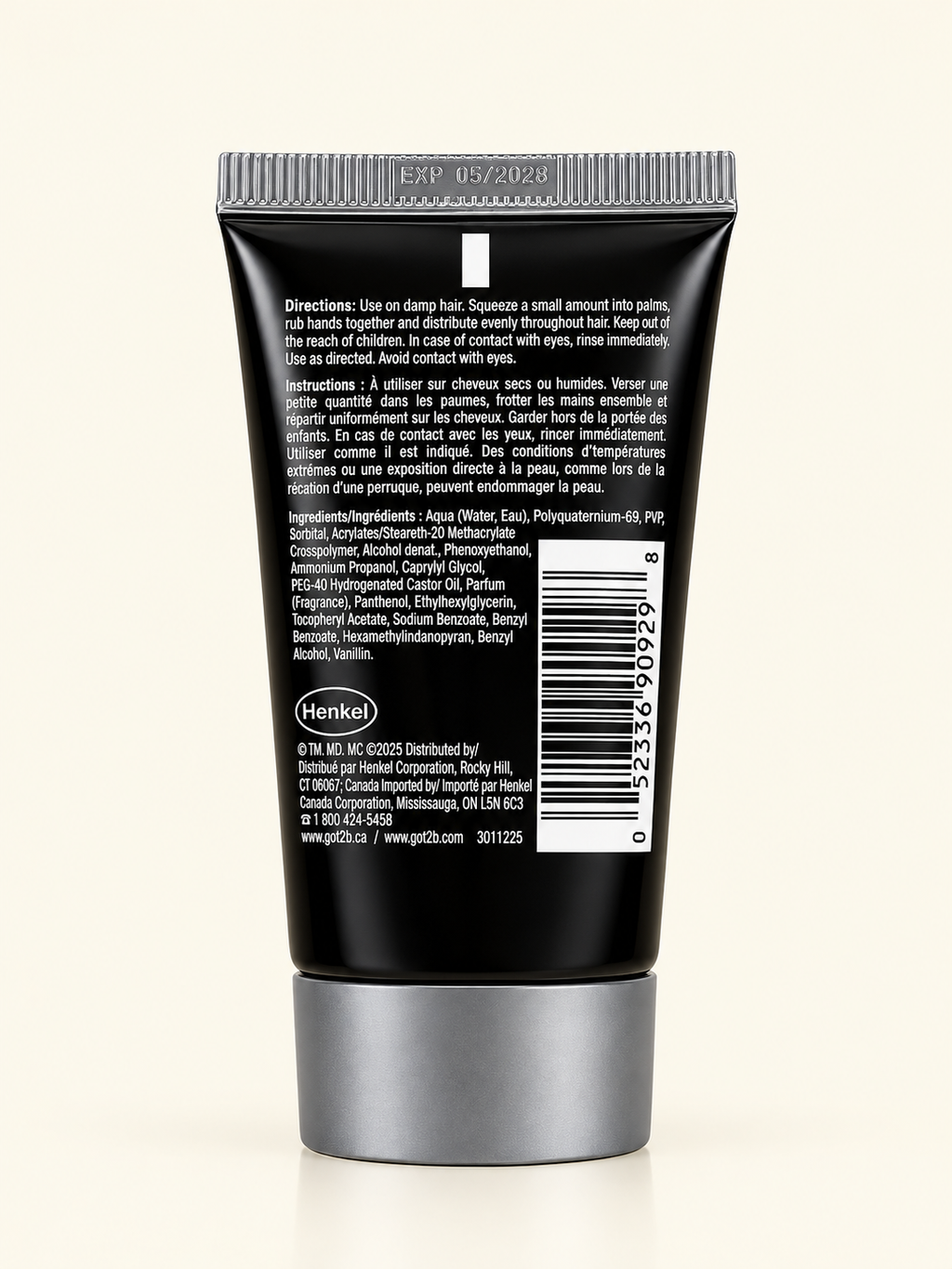 Gel coiffant ultra fort - Format voyage 35g