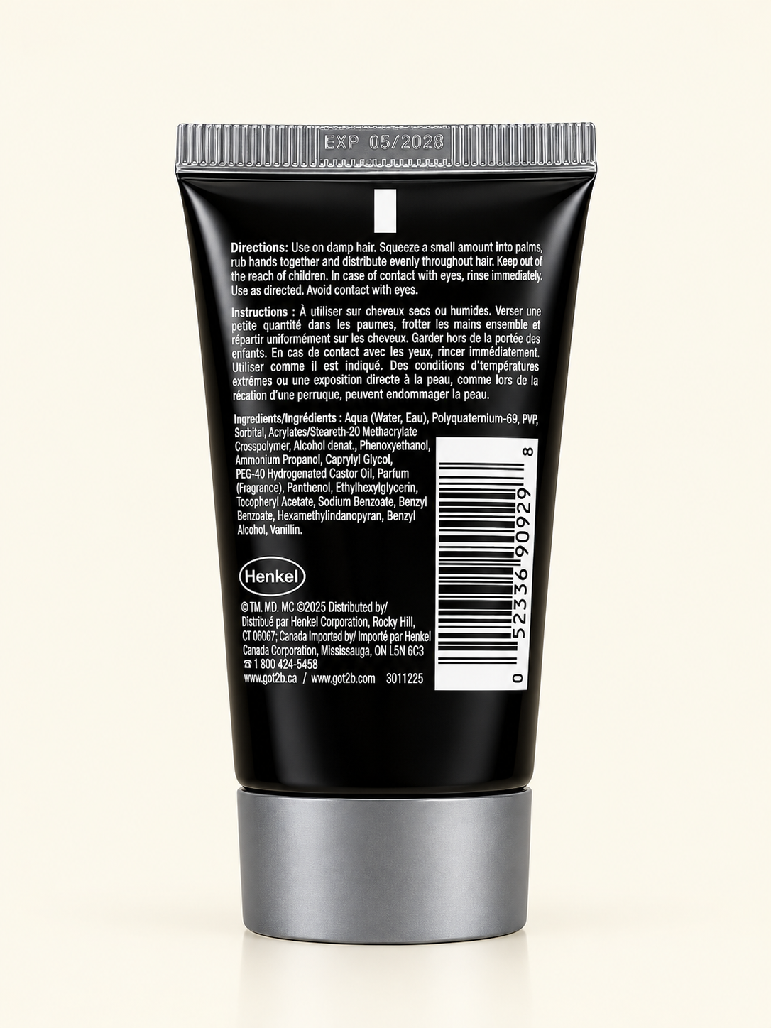 Gel coiffant ultra fort - Format voyage 35g
