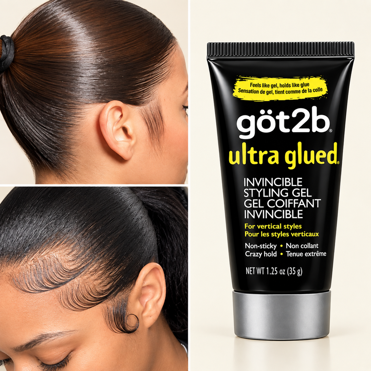 Gel coiffant ultra fort - Format voyage 35g