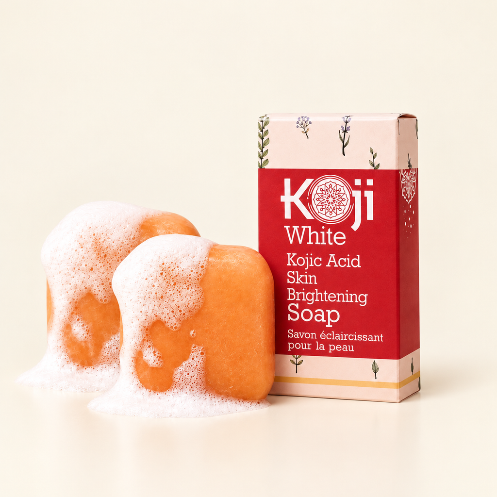 Savon éclat à l'acide kojique pur (2 pains)